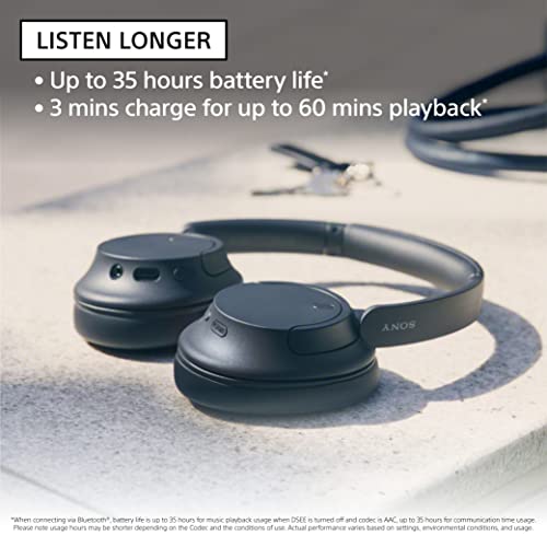Sony WH-CH720N Noise Cancelling Wireless Headphones (Black)