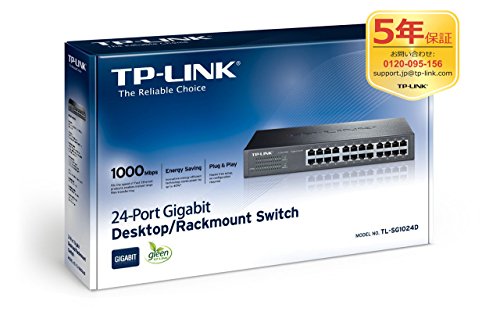 Tp-Link Tl-Sg1024D 24-Port Gigabit Desktop/Rackmount Unmanaged Switch