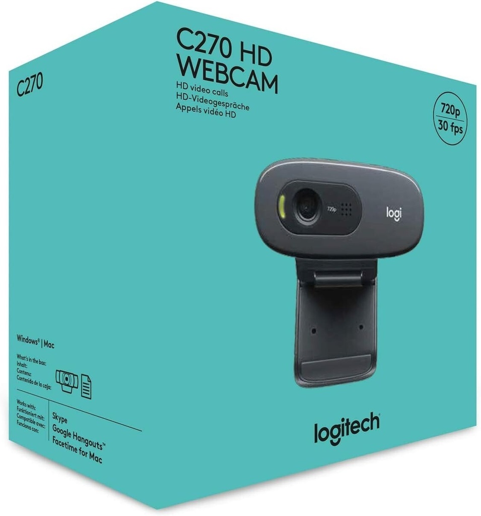 Logitech C270 HD WEBCAM